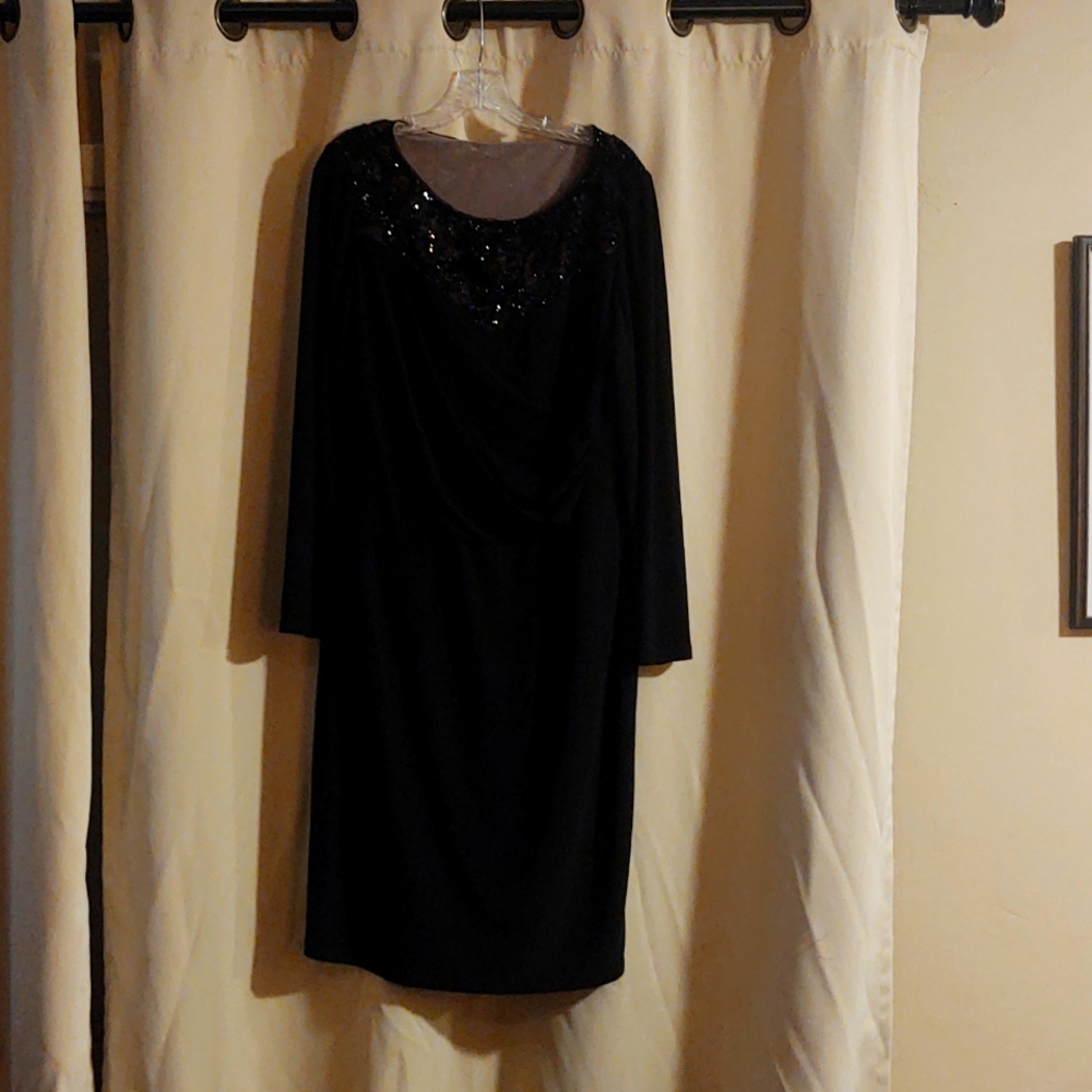 Lauren by Ralph Lauren black dress